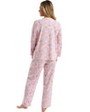 Marlon Womens Autumn Leaf Jersey Pyjamas
