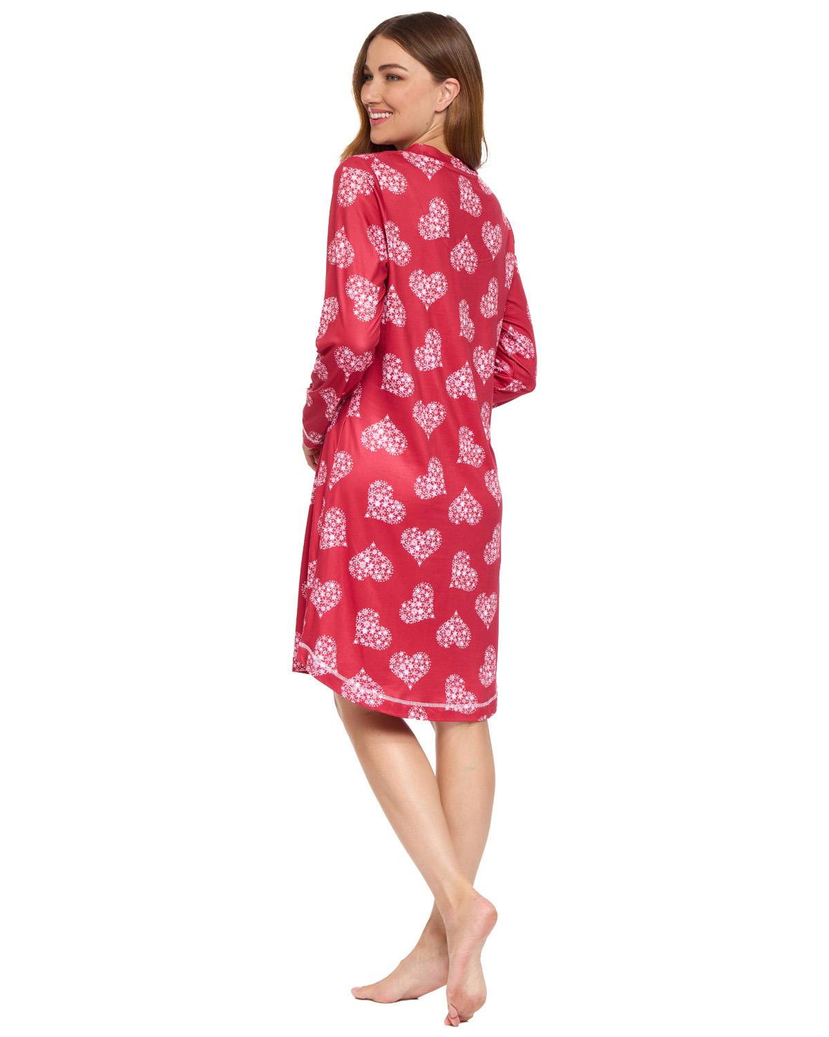 La Marquise Womens 'Cosy Wonders' Long Sleeve Nightie