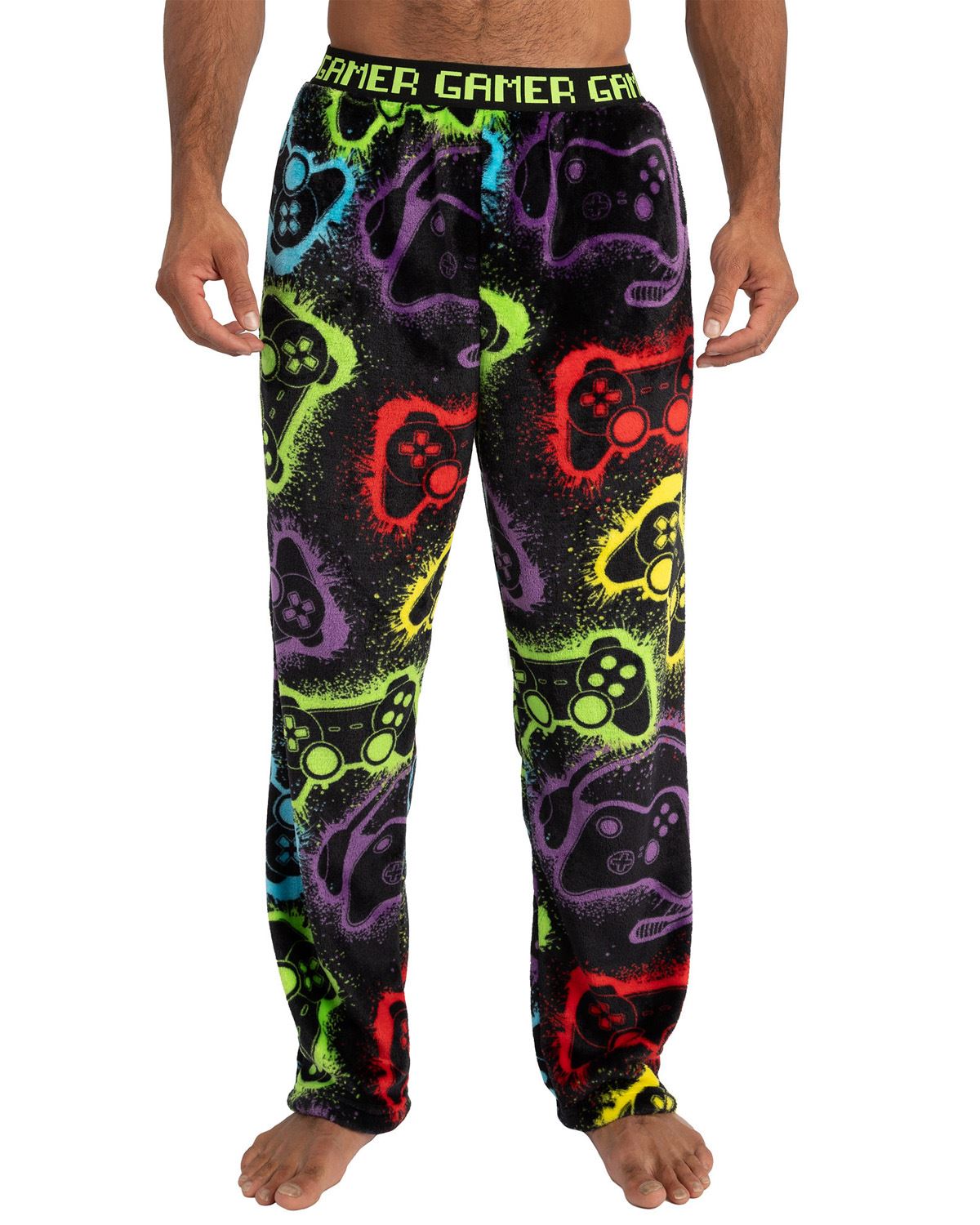 Cargo Bay Mens Fleece Gamer Lounge Pants