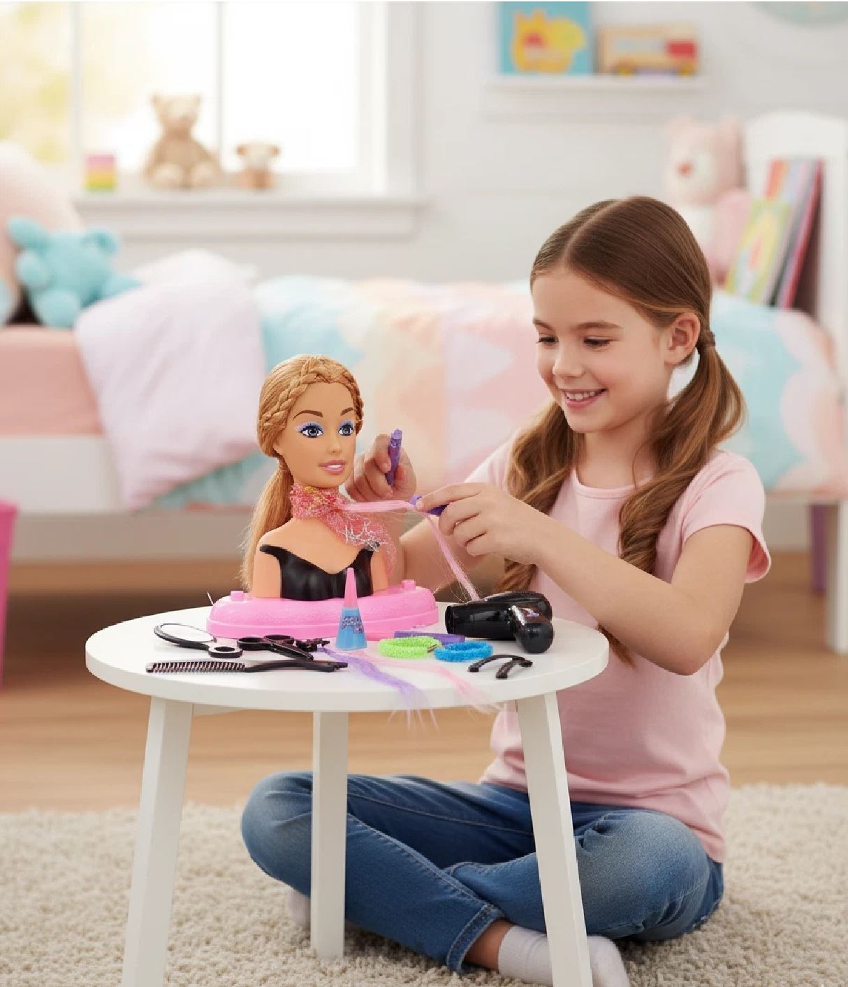 Dolls Head Styling Model & Accessories