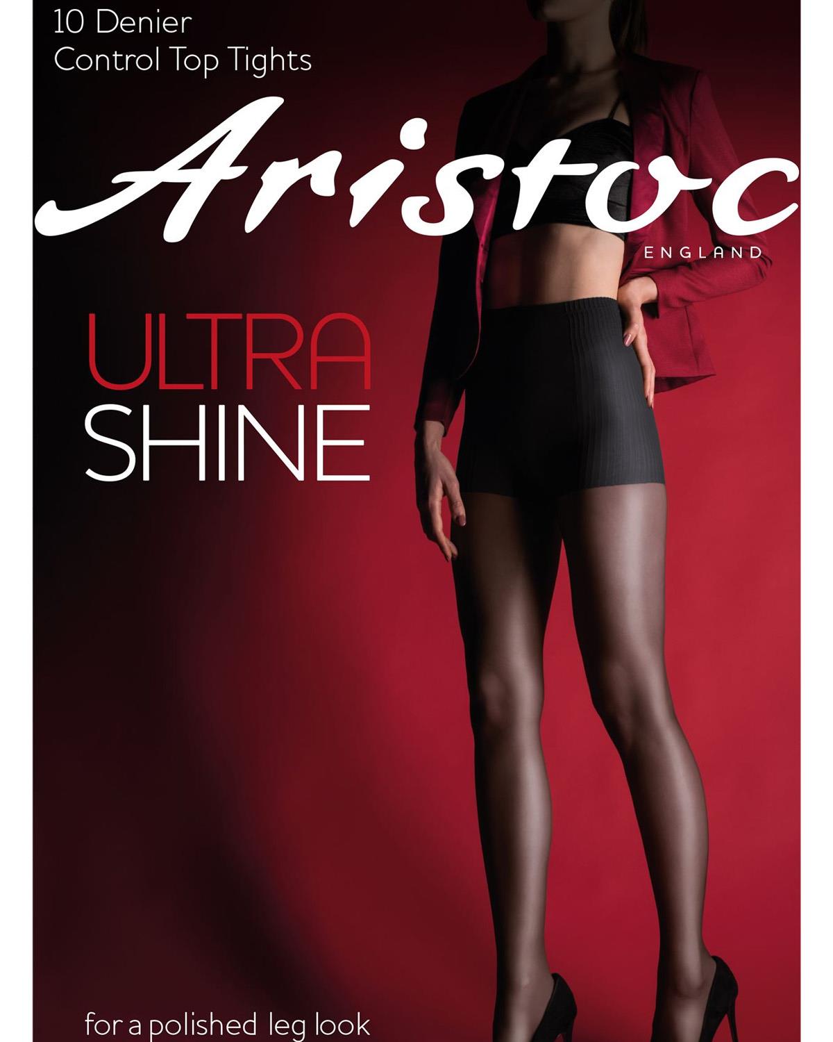 Aristoc Womens 10 Denier Ultra Shine Control Top Tights