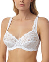 Marlon Womens Scalloped Lace Underwired Bra