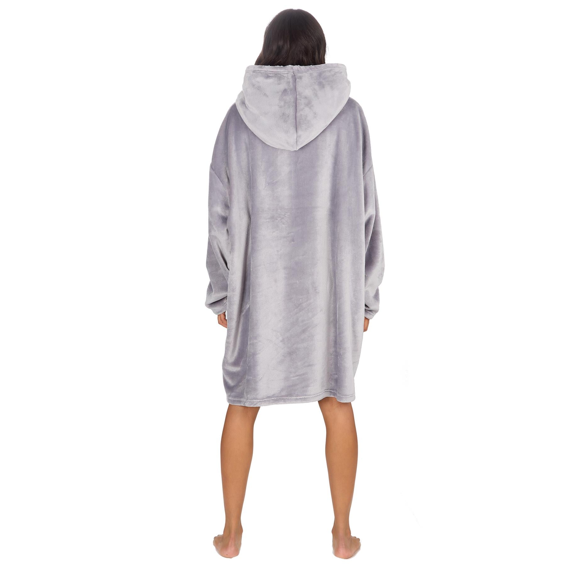 Huggable Adults Plush Fleece Oversized Snuggle Hoodie