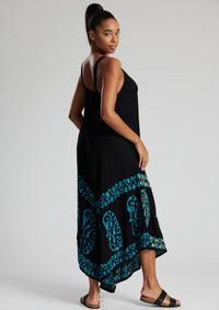 Womens Paisley Print Romper