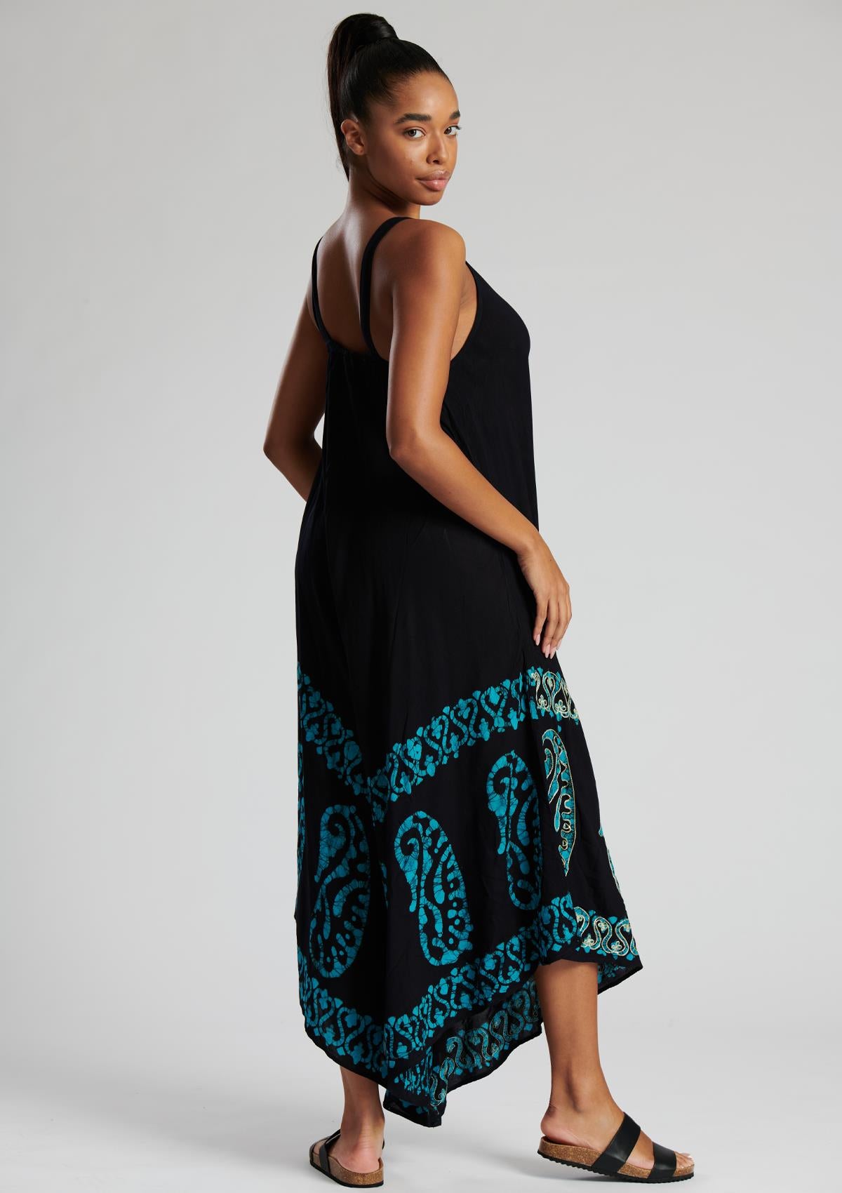 Womens Paisley Print Romper