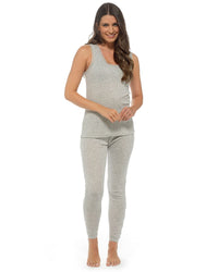 Heatguard Womens Pointelle Thermals - 2 Pack