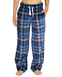 Cargo Bay Boys Polished Fleece Check Lounge Pants