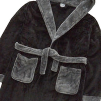 Slumber Hut Boys Contrast Hooded Dressing Gown