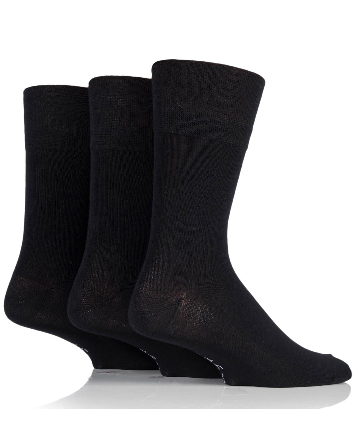 SockShop 6 Pairs Mens Gentle Grip Bamboo Socks