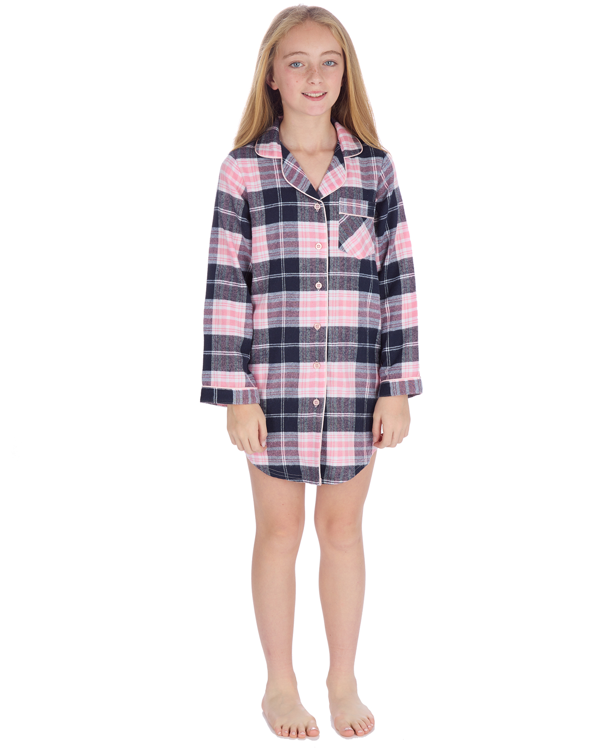 Slumber Party Girls Brushed Cotton Nightshirt