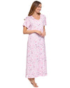 La Marquise Womens 'Floral Reflections' Short Sleeve Nightie