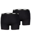 Puma Mens 2 Pack Everyday Cotton Stretch Boxers with Logo Waist Band