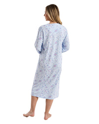 Marlon Women Bouquet Pastel Button Through Nightdress