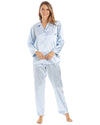 Lady Olga Womens Satin Pyjamas