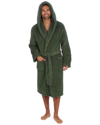 Cargo Bay Mens Borg Fleece Dressing Gown