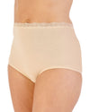 Slenders by Slenderella Womens Cotton Comfort Full Brief