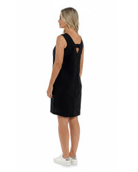 Indigo Roc Womens Linen Shift Dress