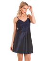 Lady Olga Womens Satin Chemise Nightie