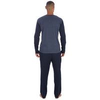 Momentii Mens Jersey Long Sleeve Pyjamas
