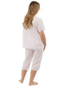 Marlon Womens Dobby Spot Cropped Pyjamas