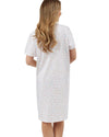 Marlon Womens Harvest Floral 40" Short Sleeve Nightie