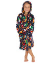 Huggable Kids Christmas Hooded Dressing Gown