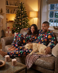 Huggable Adults Fleece Christmas Onesie