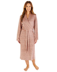 Slenderella Womens Supersoft Fleece 46" Shawl Collar Wrap