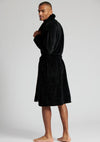 Loungeable Mens Shawl Collar Fleece Dressing Gown