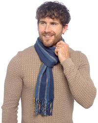 Tom Franks Mens Tassel Scarf