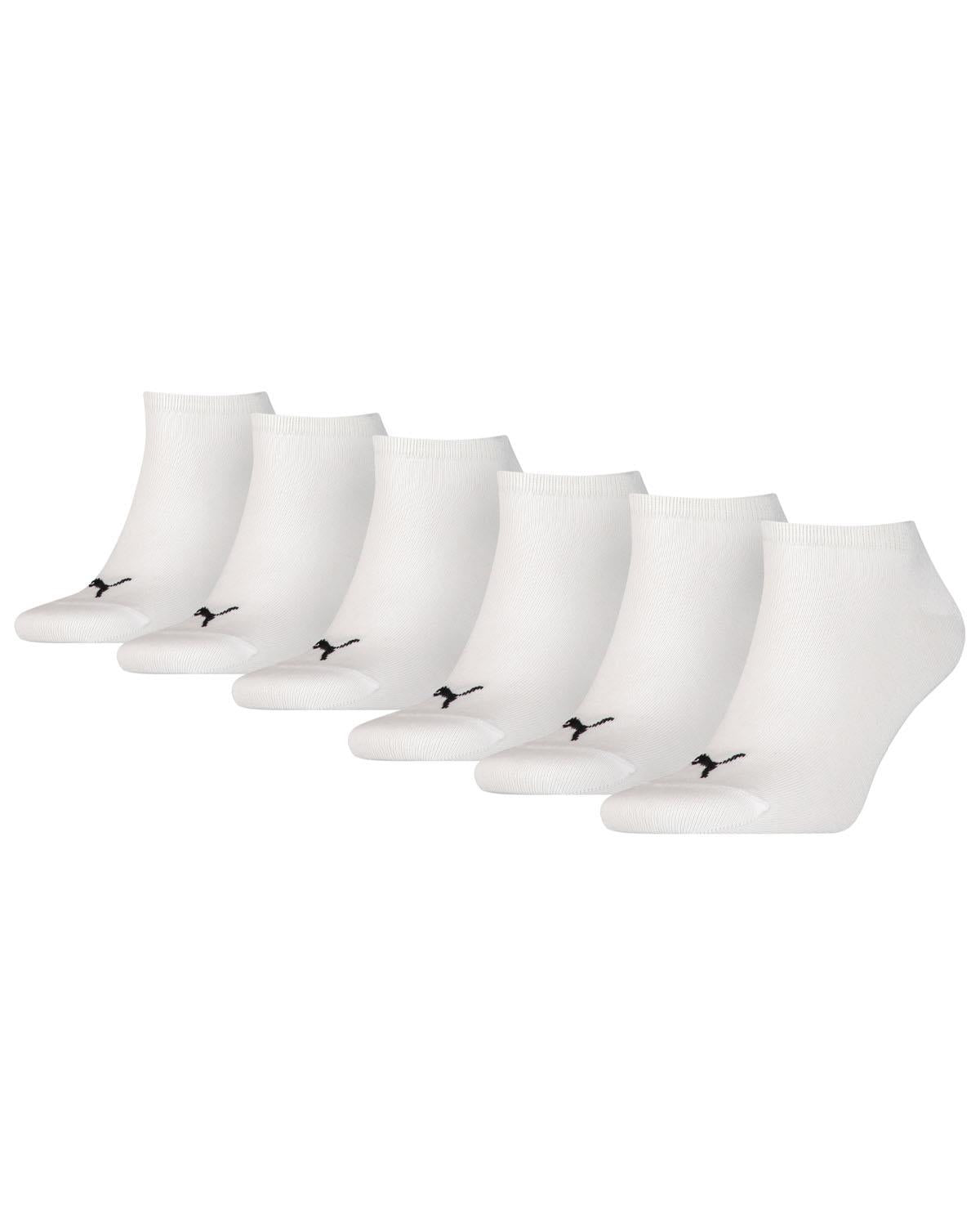 Puma Unisex 6 Pack Sneaker Sports Socks