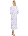La Marquise Womens 'Floral Reflections' Long Sleeve Nightie