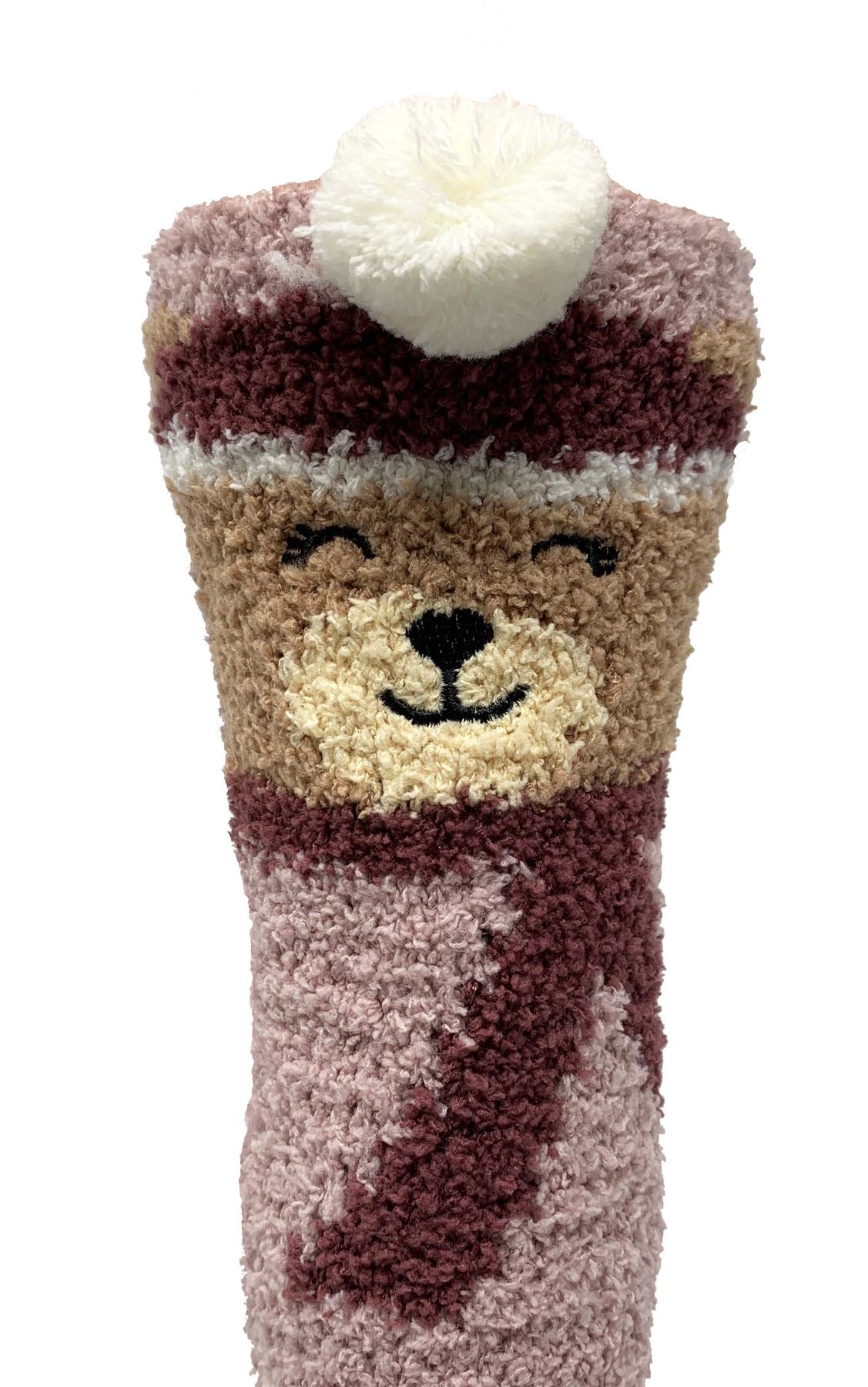 Ladies Bramble Fluffy Socks Gift Box