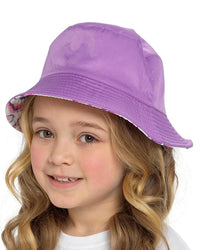 Kids Reversible Printed Bucket Hat
