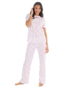 Cottonique Womens Jersey Cotton Floral Pyjamas
