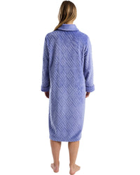 Marlon Womens Faux Fur Zip Robe