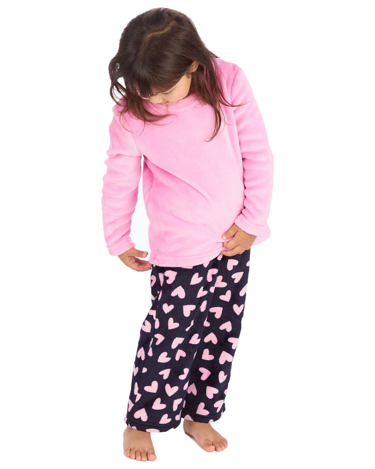 Forever Dreaming Girls Polished Fleece Pyjamas