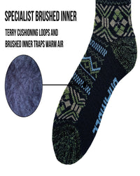 Bramble Mens Fairisle Thermasock