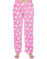 Girls All Over Print Fleece Lounge Pants