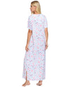 La Marquise Womens 'Floral Reflections' Short Sleeve Nightie