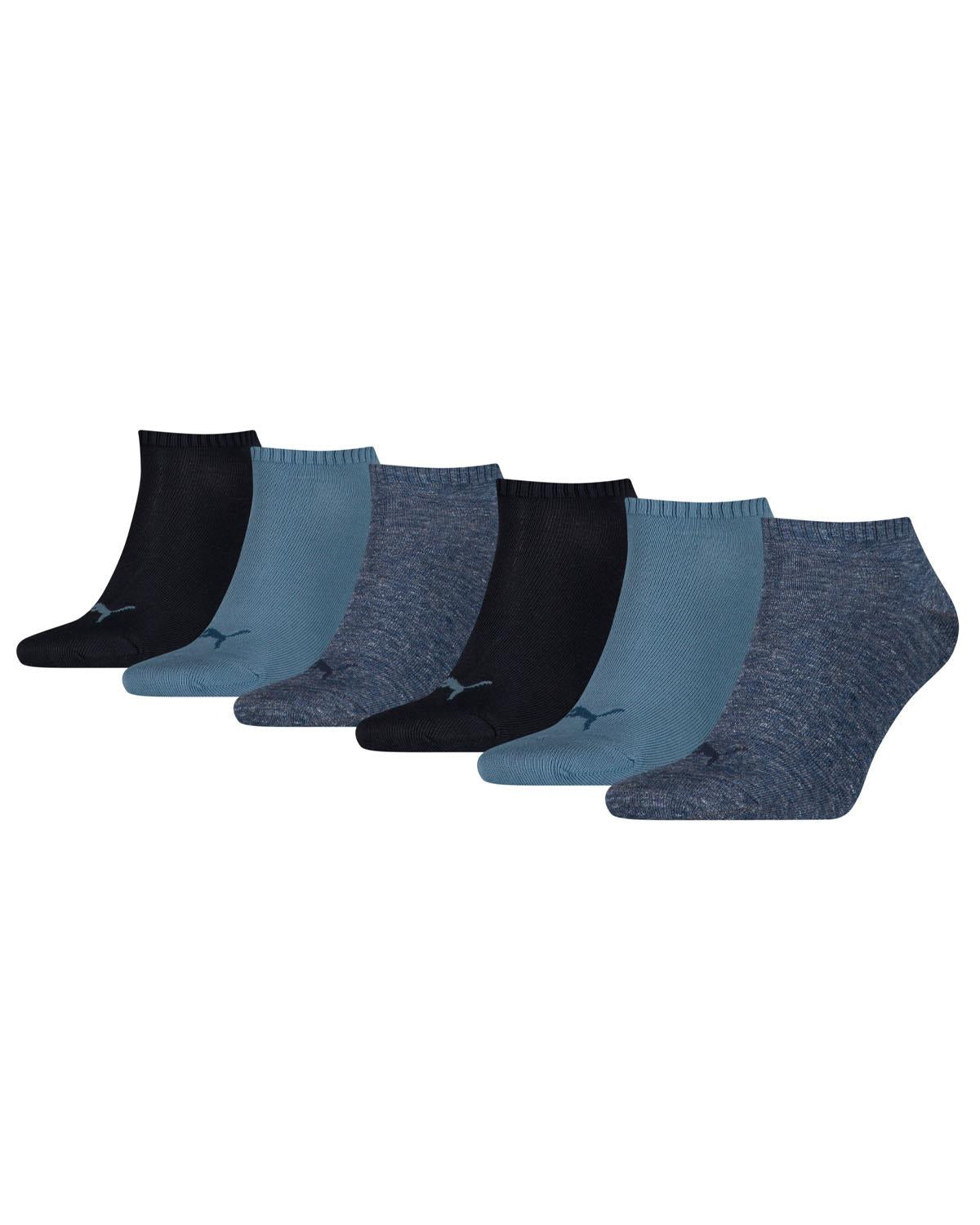 Puma Unisex 6 Pack Sneaker Sports Socks