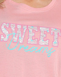 Ladies Sweet Dreams Blossom Star Print Pyjama Set