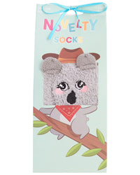 Womens Novelty Cosy Socks in Gift Box