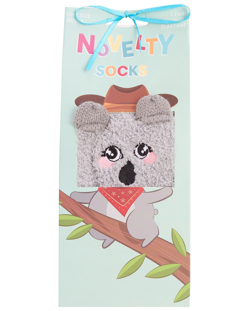 Womens Novelty Cosy Socks in Gift Box