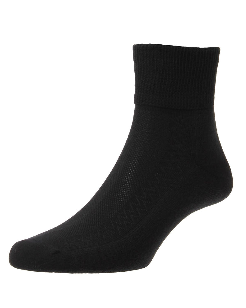 HJ Hall Unisex Diabetic Low-Rise Socks