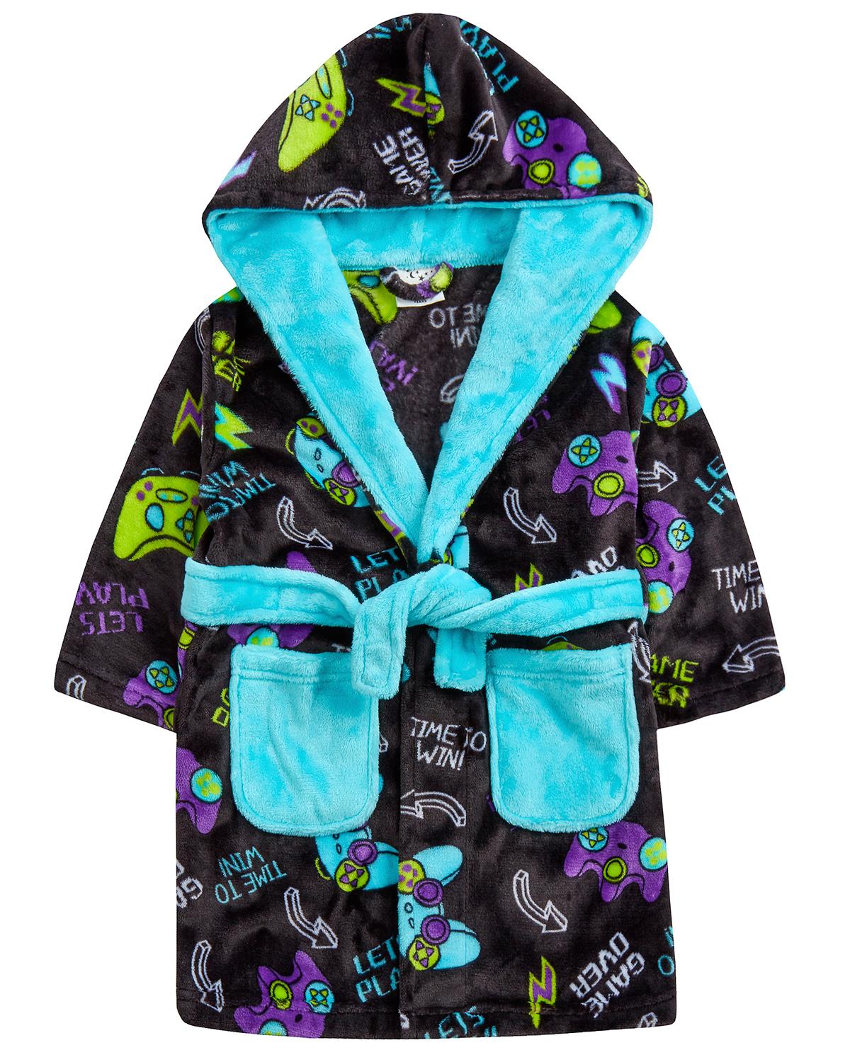 Fleece Dressing Fortnite Robe Boys Fleece Robe Fortnite Robe For