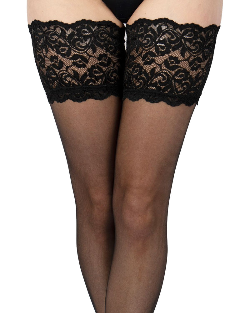 Aristoc Womens 10 Denier Lace Top Hold Ups