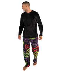 Cargo Bay Mens Polished Fleece Gaming Pyjamas
