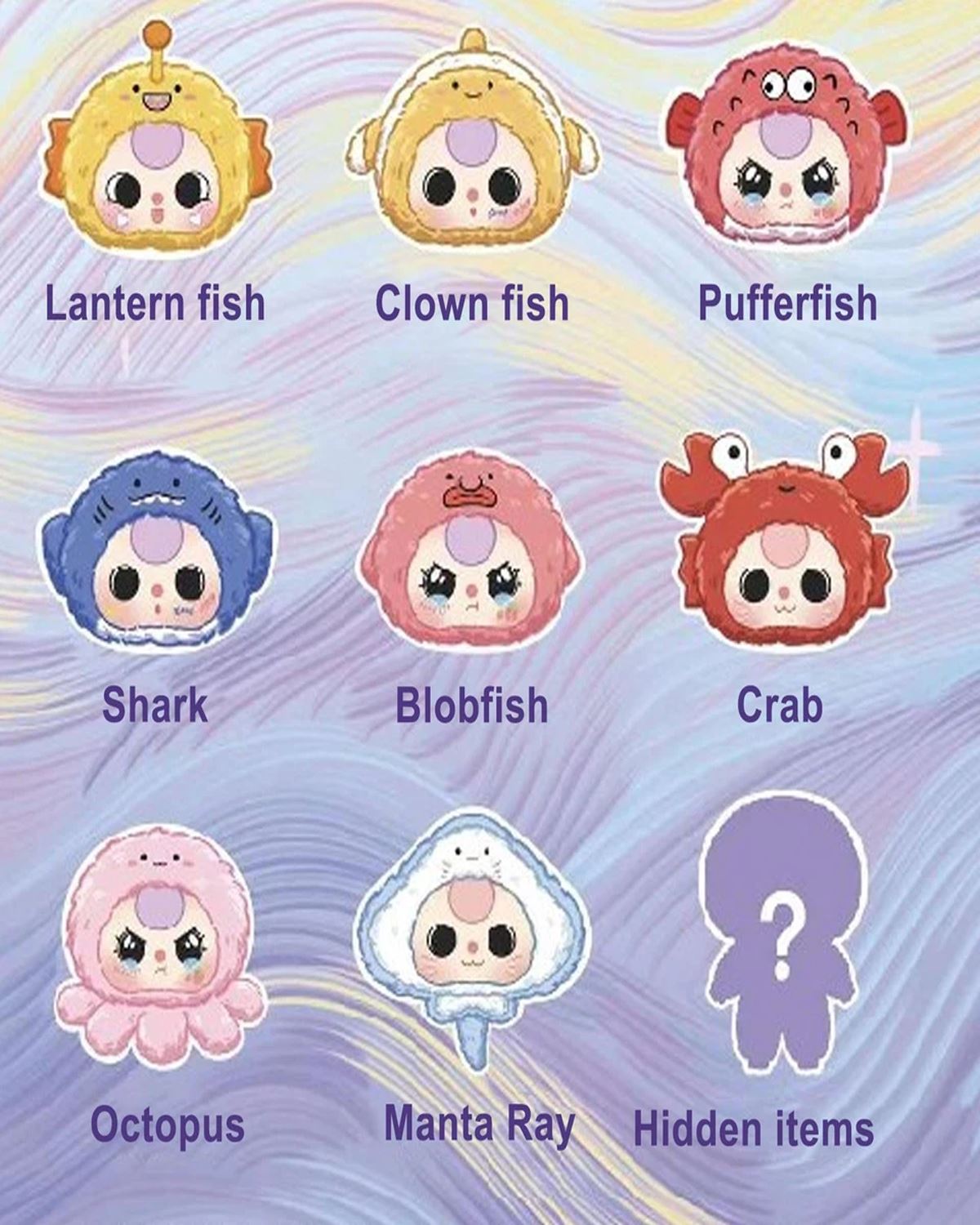 Baby Three - Romantic Ocean Collection - Random Selection