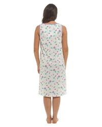 Slumber Hut Womens Sleeveless Floral Nightie